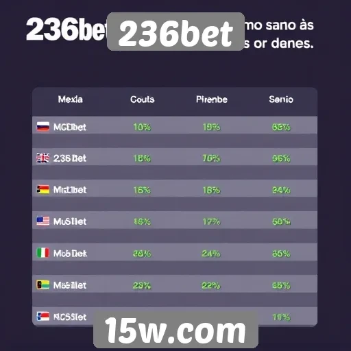 Comparação entre 236bet e concorrentes do mercado