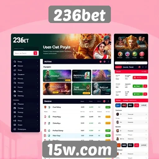 Análise da interface do usuário do site 236bet